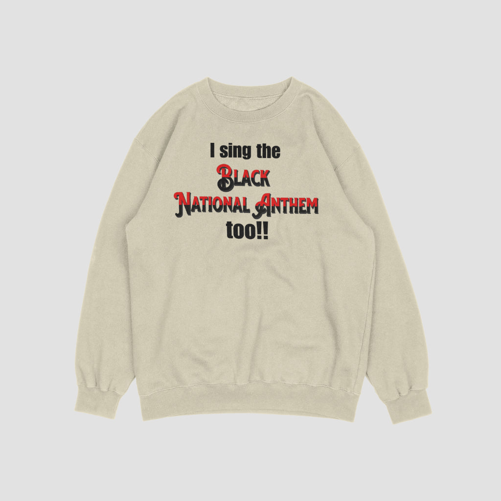 Black National Anthem Sweatshirt