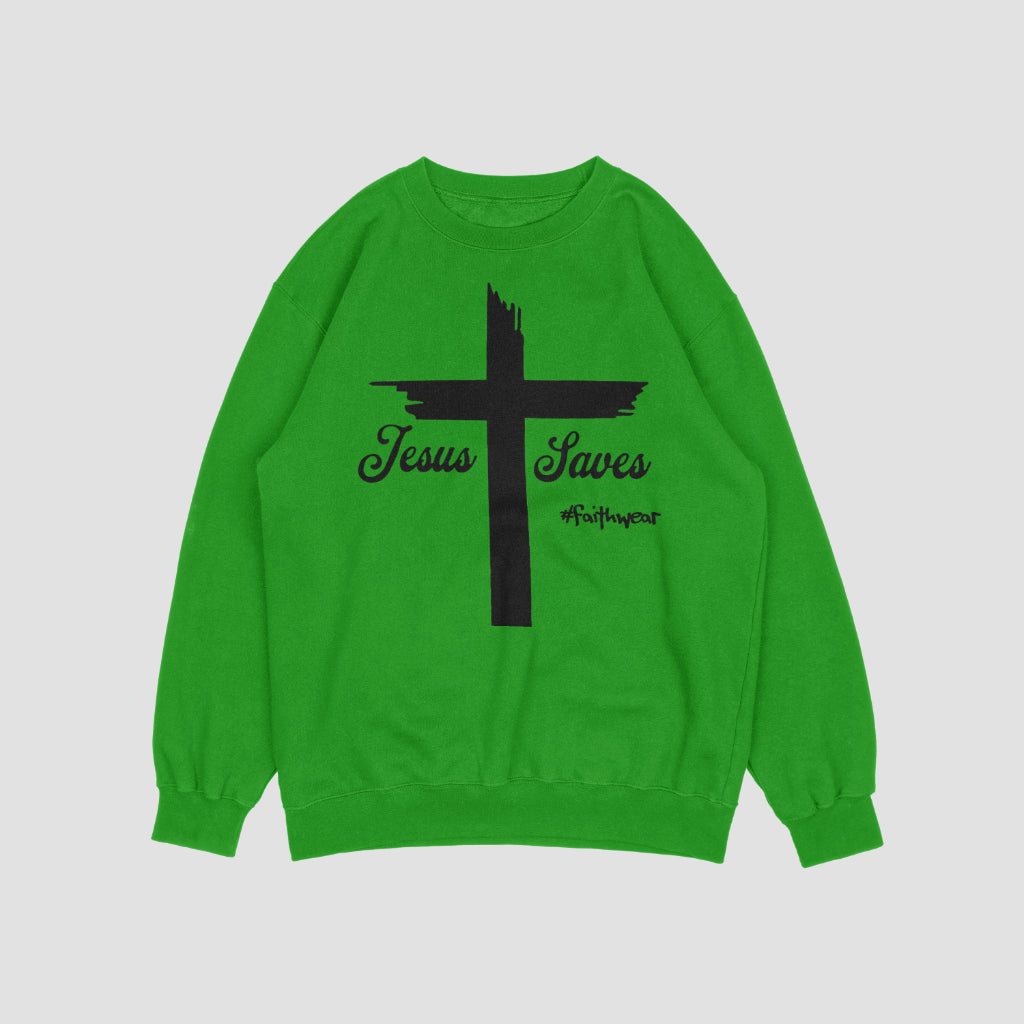 Jesus Saves Sweatshirt