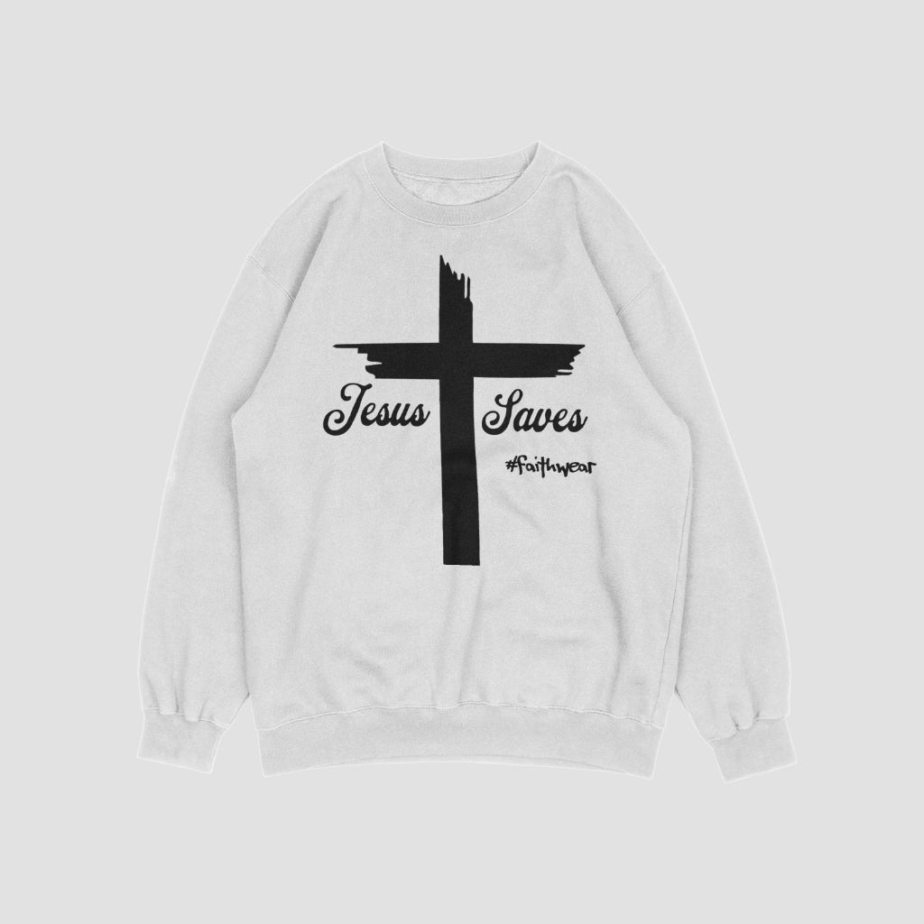 Jesus Saves Sweatshirt