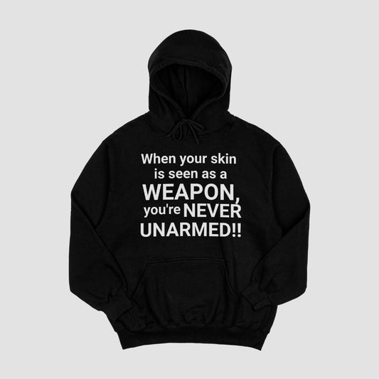 Skin as a weapon Hoodie